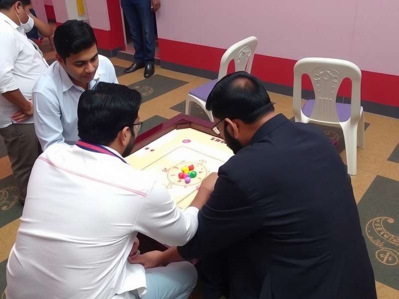 Carrom Prime India Game Board